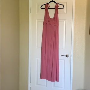 NWT pink long dress
